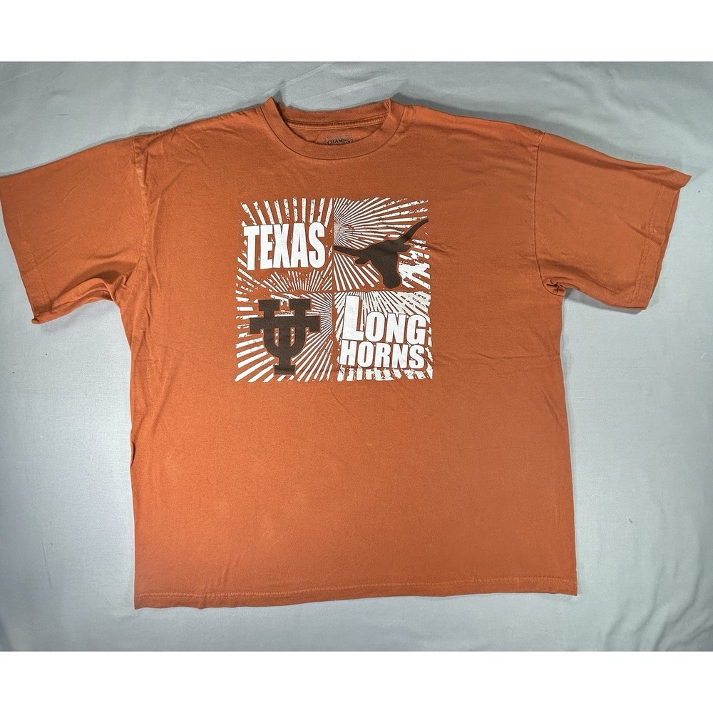 Champs Sports Texas‎ Longhorns Short Sleeve T-Shirt men's XXL